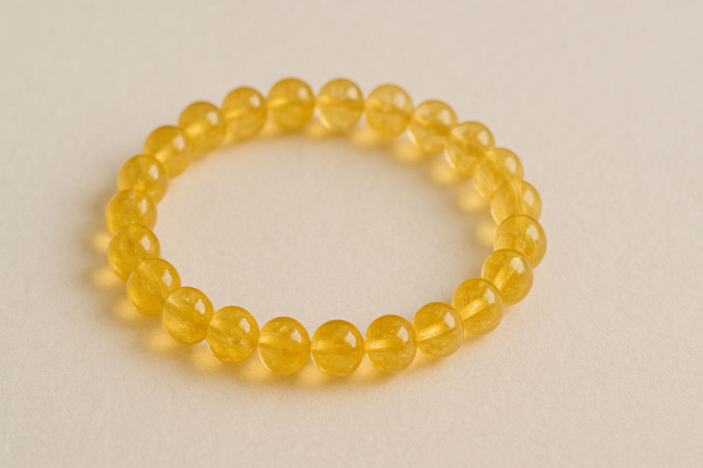 Certified Citrine bracelet