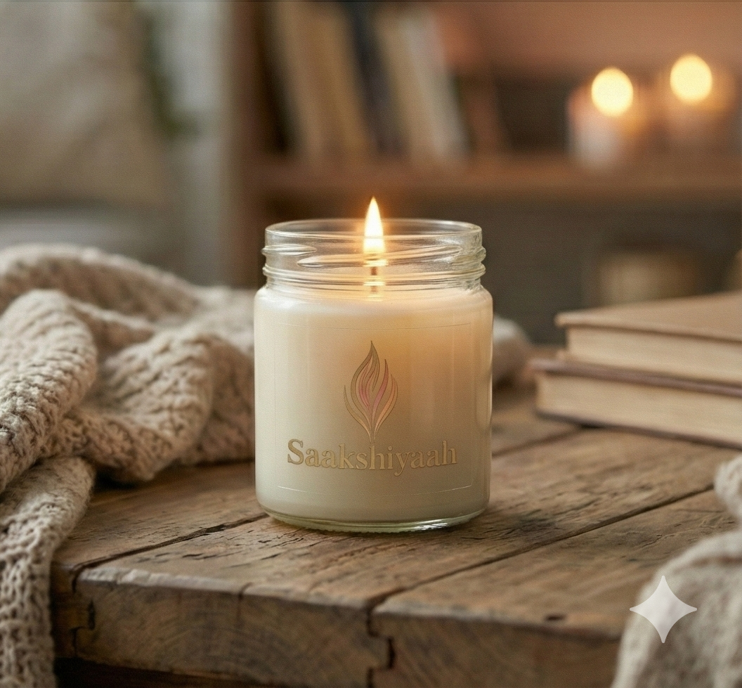 Hand-Poured Natural Soy Wax Candle