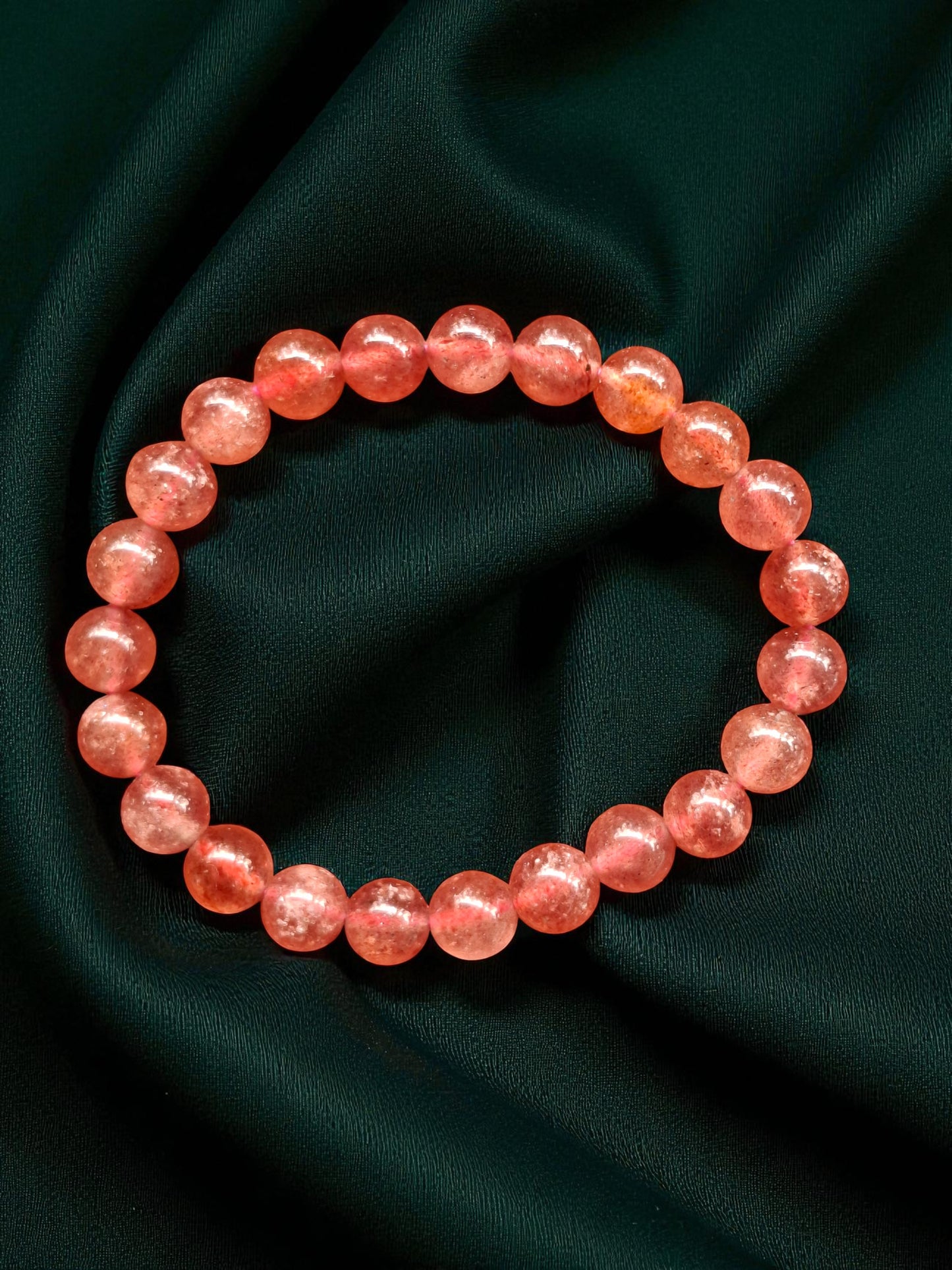 Strawberry Quartz Bracelet