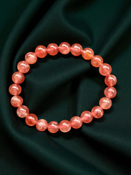 Strawberry Quartz Bracelet